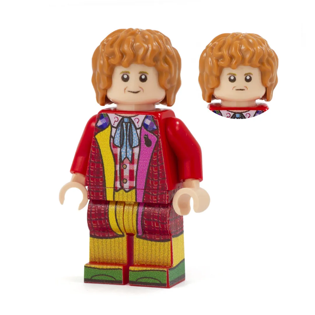 6th Time Lord - Custom Design Minifigure