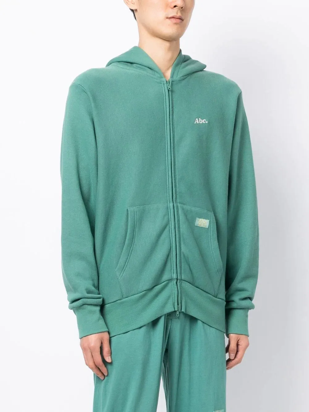 ABC 123 ZIP-UP COTTON HOODIE