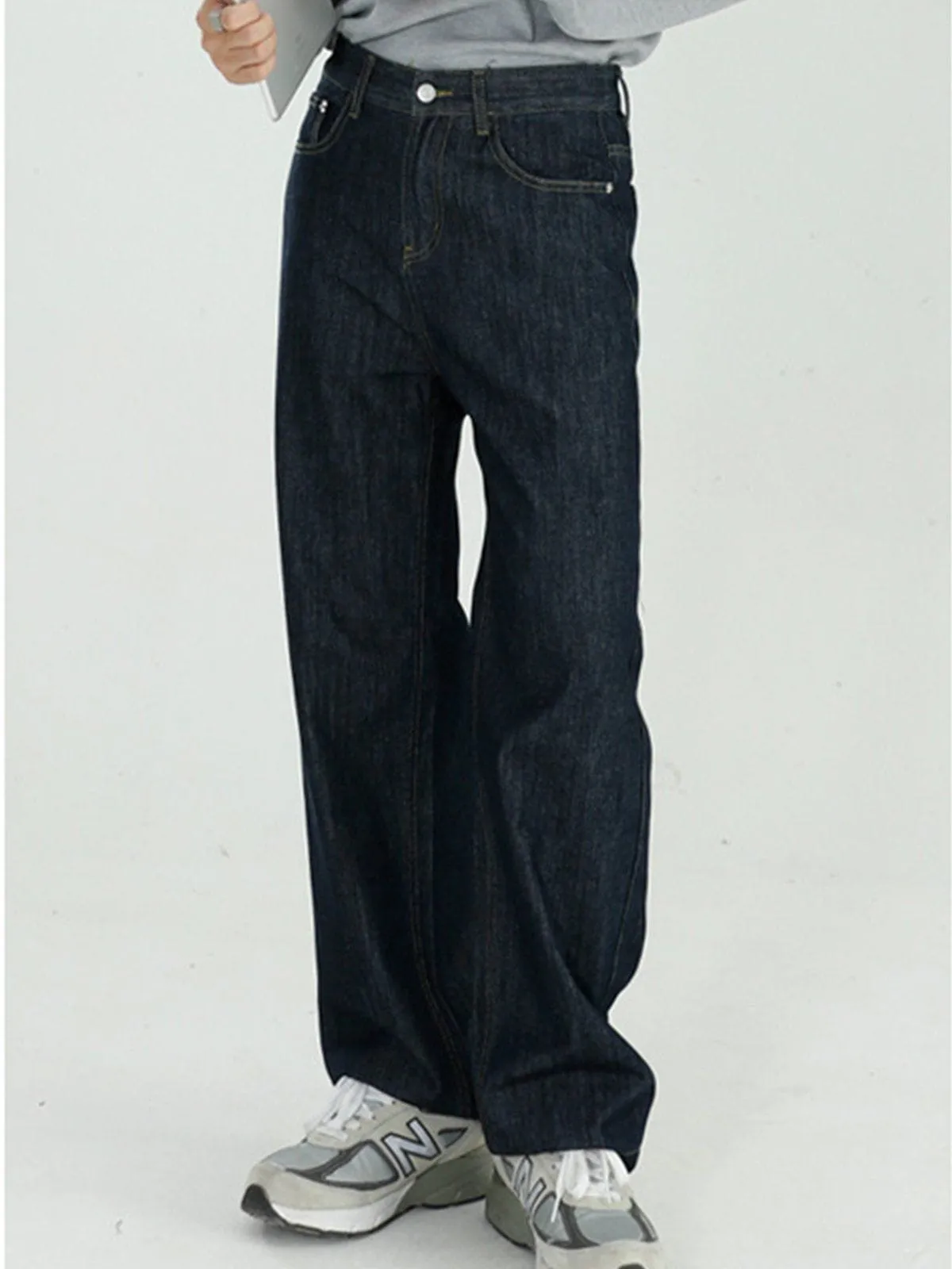 AlanBalen® - Baggy Drape Jeans