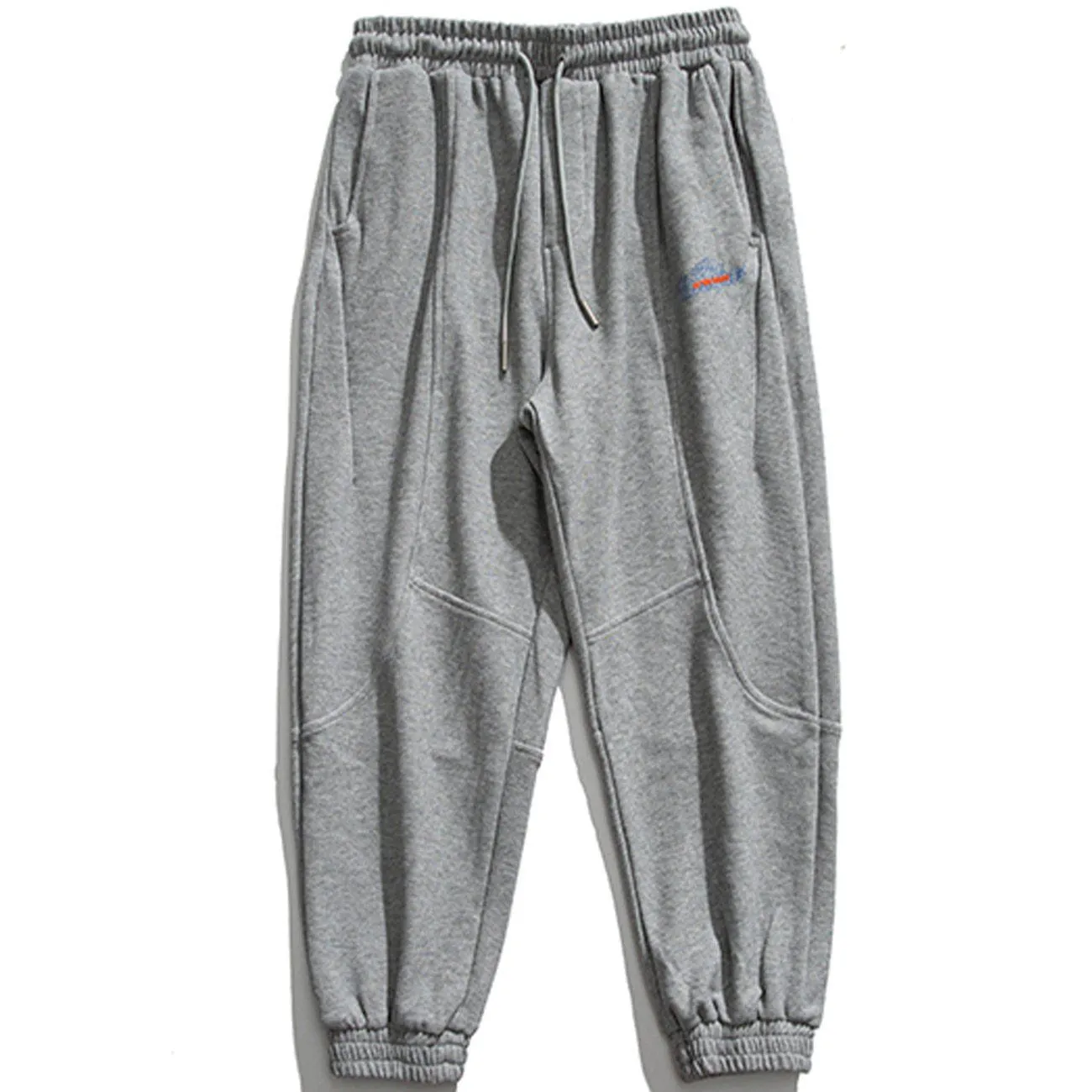 AlanBalen® - Embroidered Solid Color Sweatpants