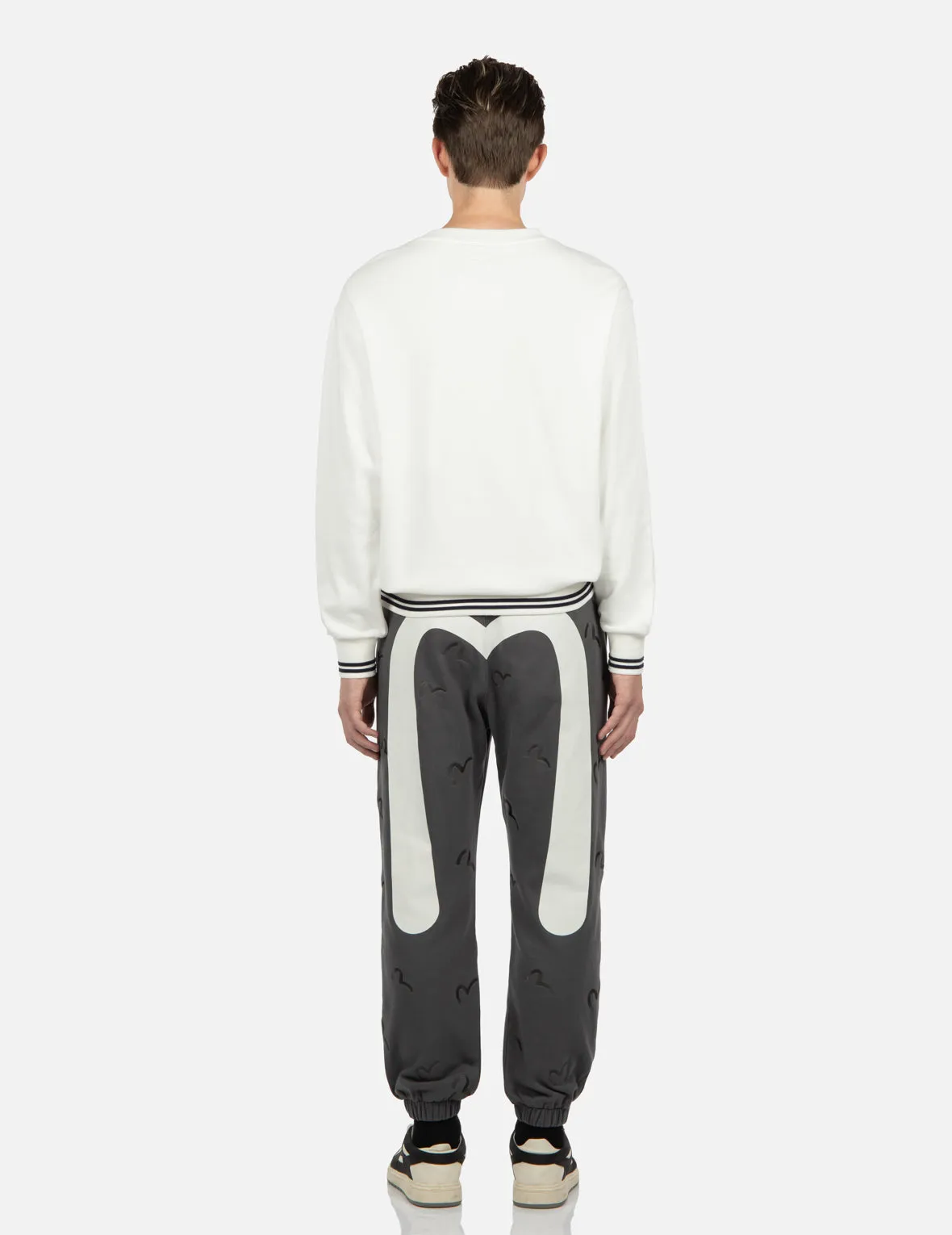 Allover Seagull with Daicock Print Sweatpants