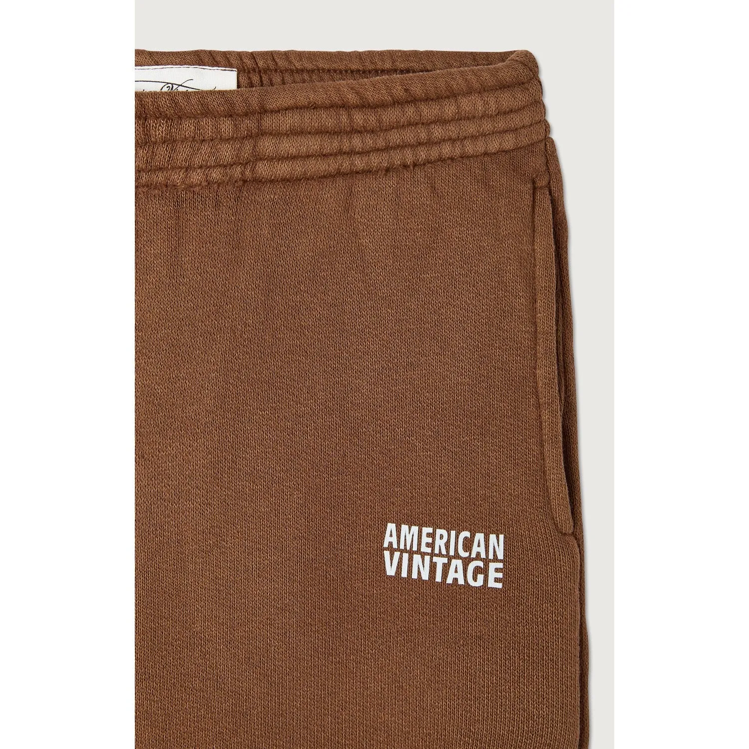 American Vintage Marron Glace Vintage Izubird Joggers