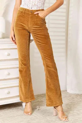 *APP EXCLUSIVE* Judy Blue Mid Rise Corduroy Pants