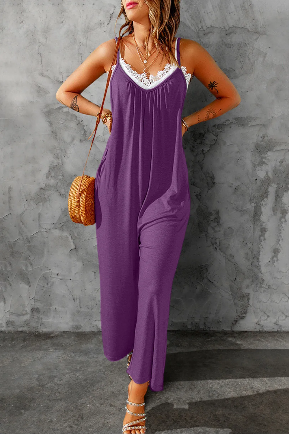 *APP EXCLUSIVE*  Wide Leg Jumpsuit