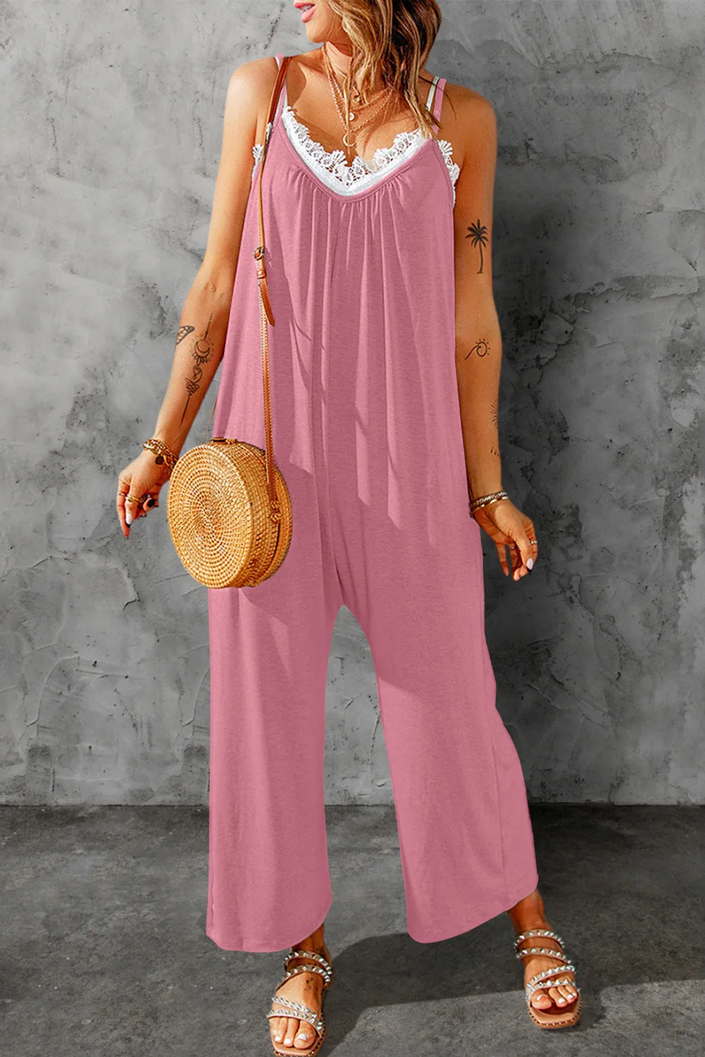 *APP EXCLUSIVE*  Wide Leg Jumpsuit