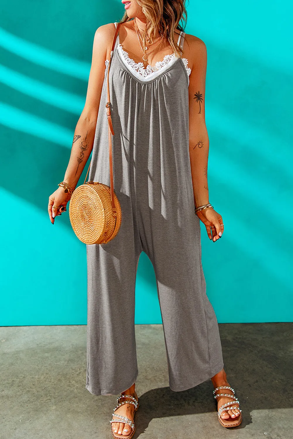 *APP EXCLUSIVE*  Wide Leg Jumpsuit