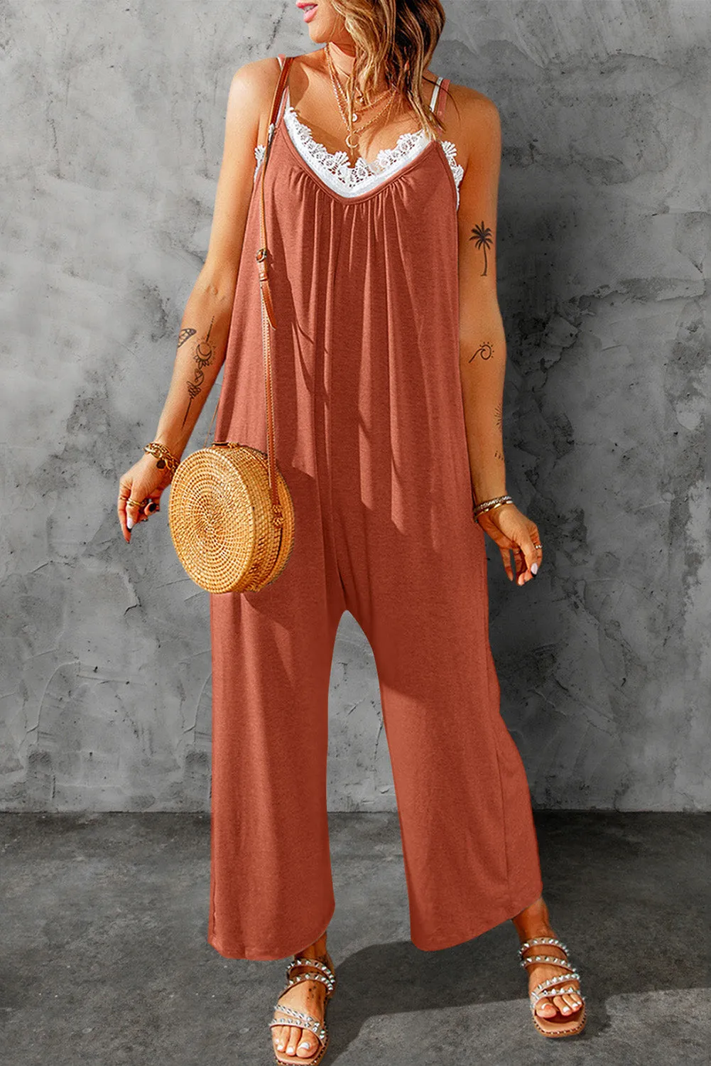 *APP EXCLUSIVE*  Wide Leg Jumpsuit