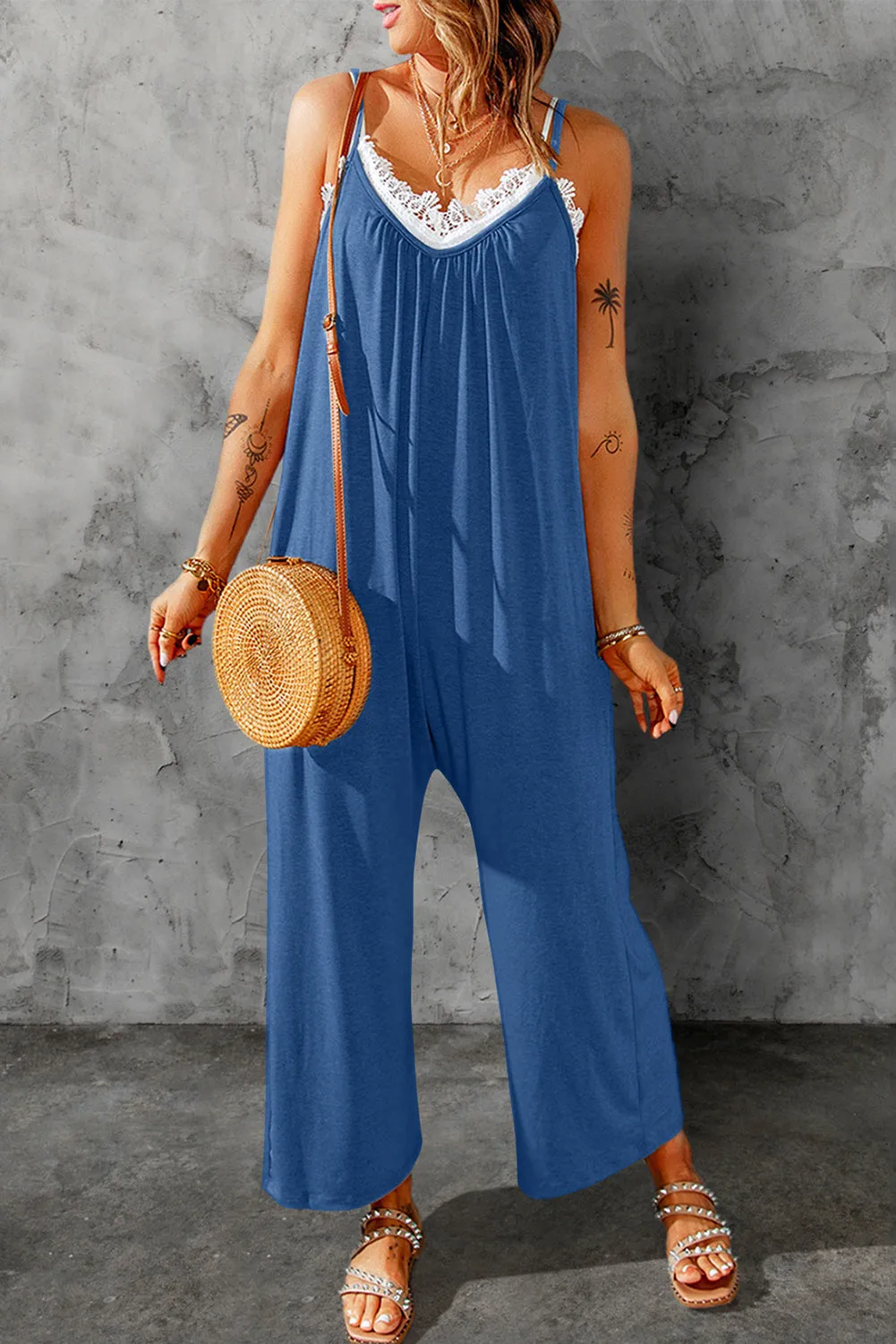 *APP EXCLUSIVE*  Wide Leg Jumpsuit