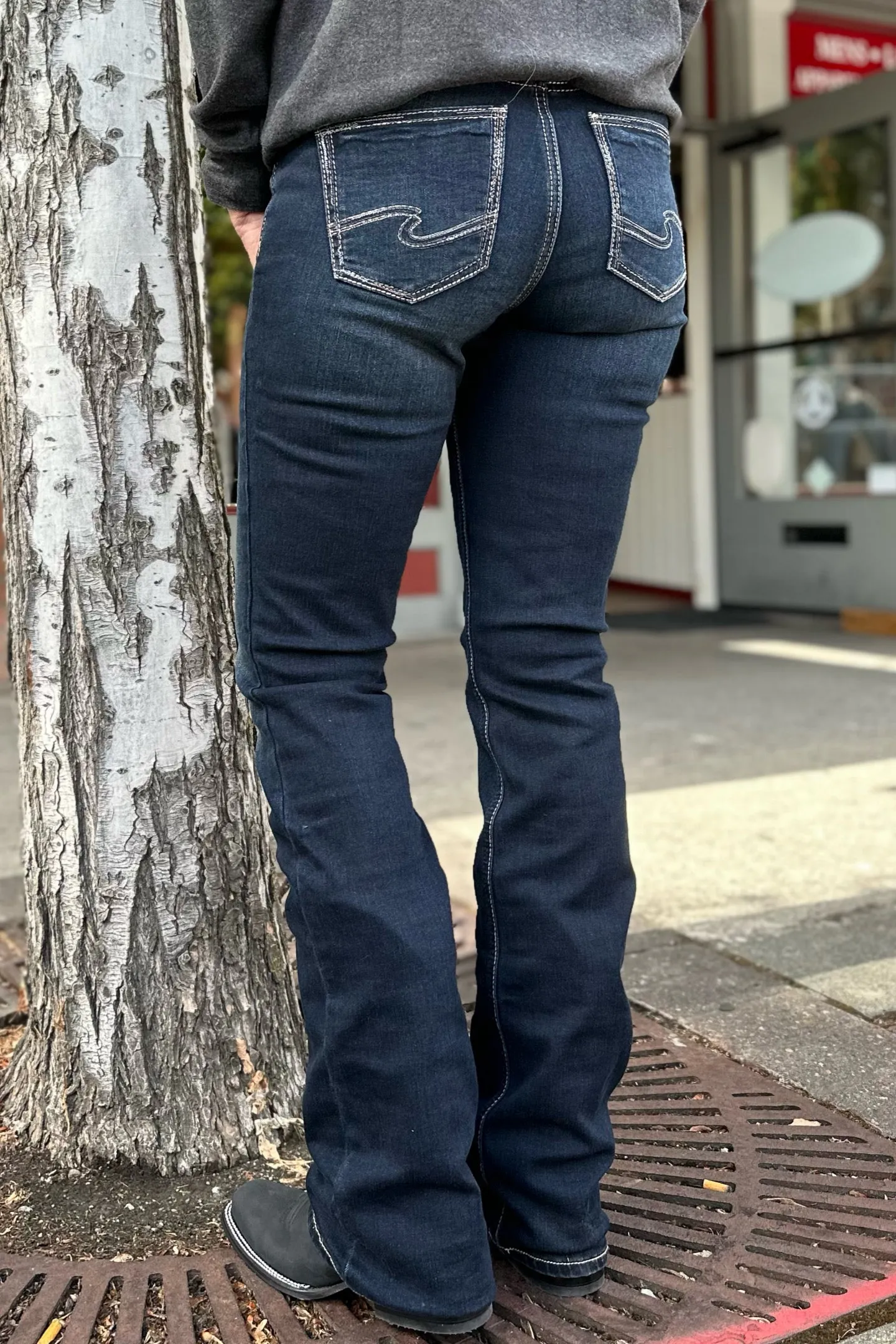 Avery High Rise Bootcut Jean by Silver Jeans