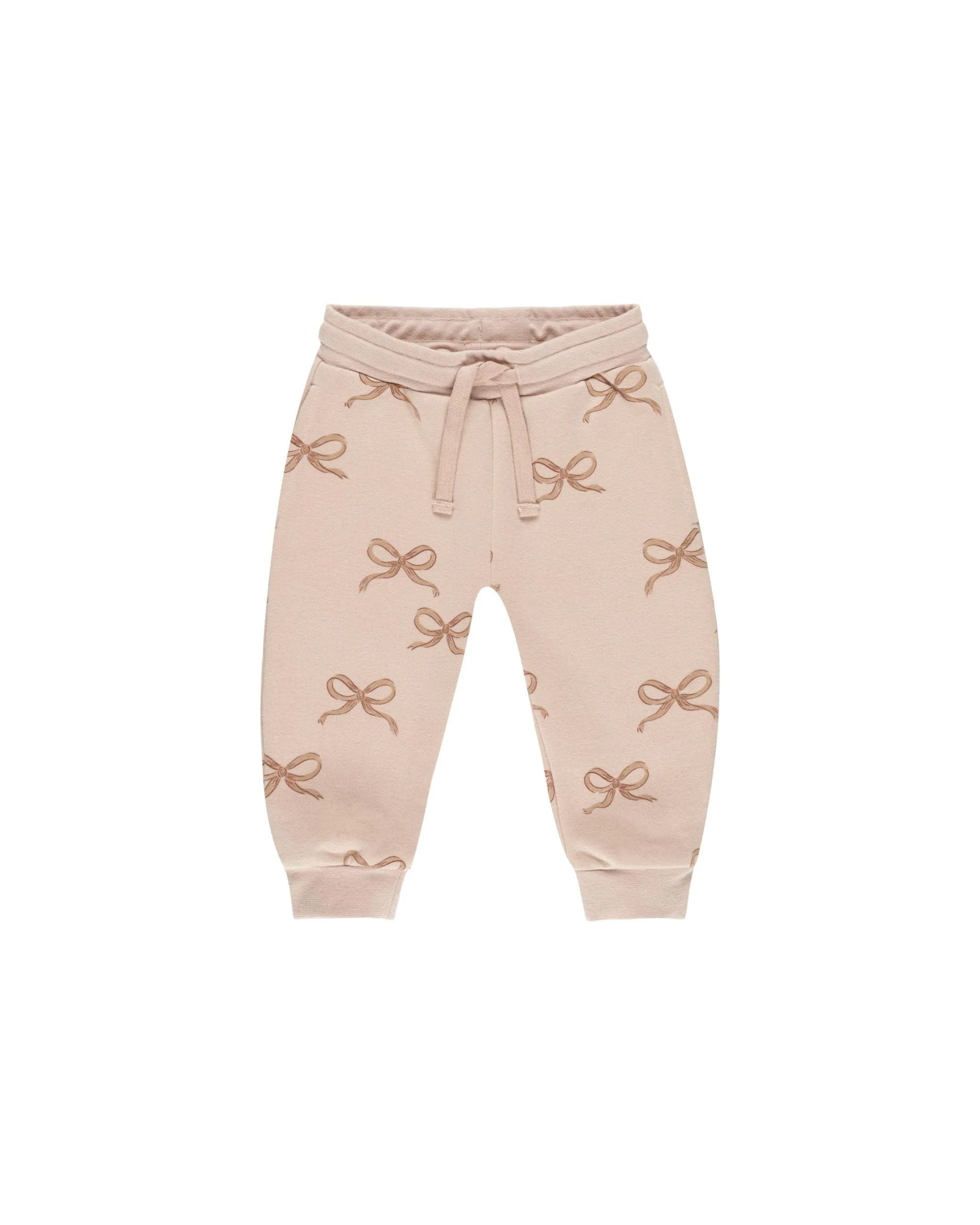 Baby Girl Sets | 2 PCS: Bows Relaxed Sweatsuit and Joggers | Rylee and Cru