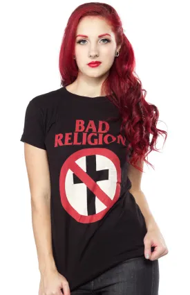 BAD RELIGION DISTRESSED CROSS BUSTER TEE