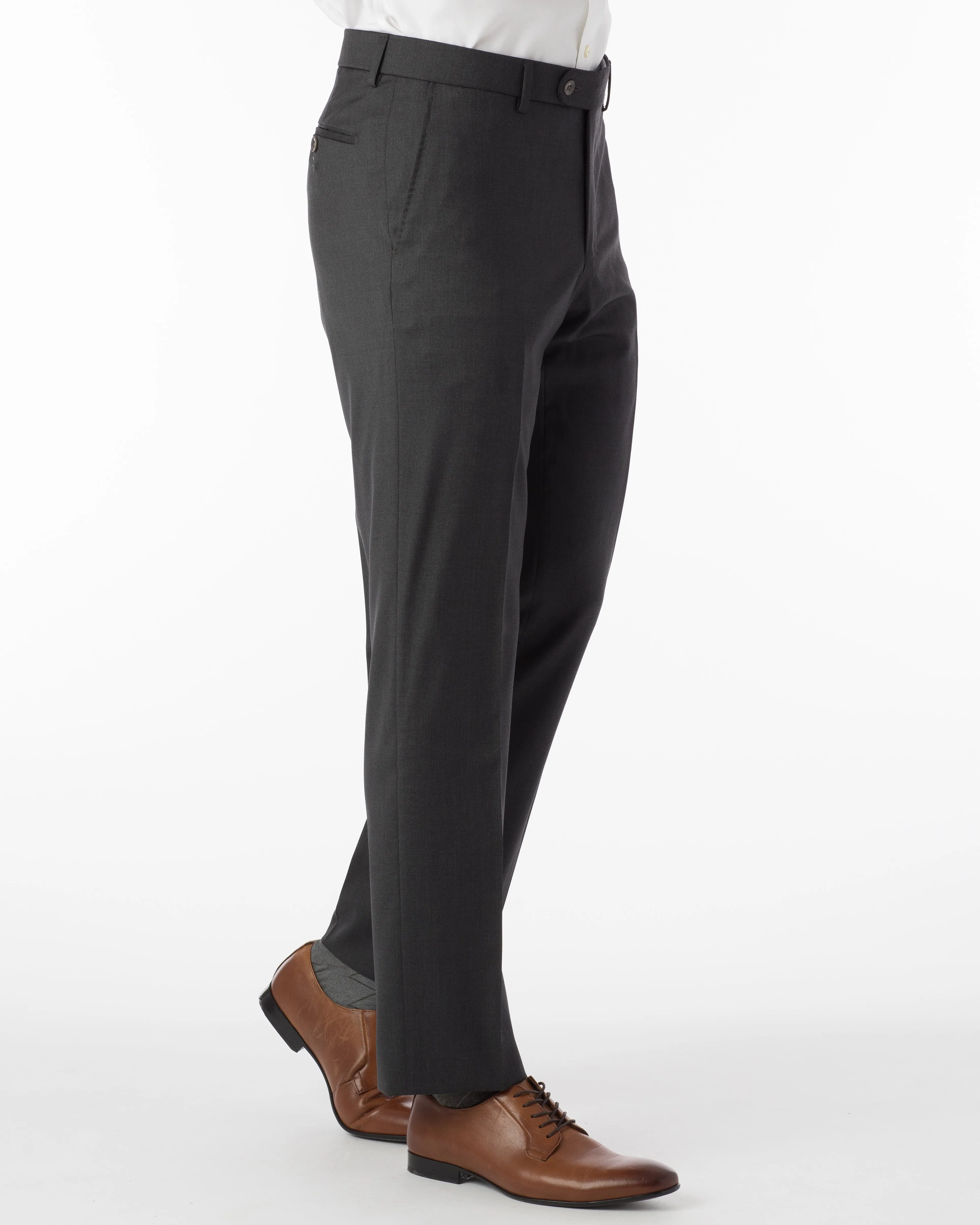 Ballin Pants - Houston Gabardine Loro Piana - Charcoal