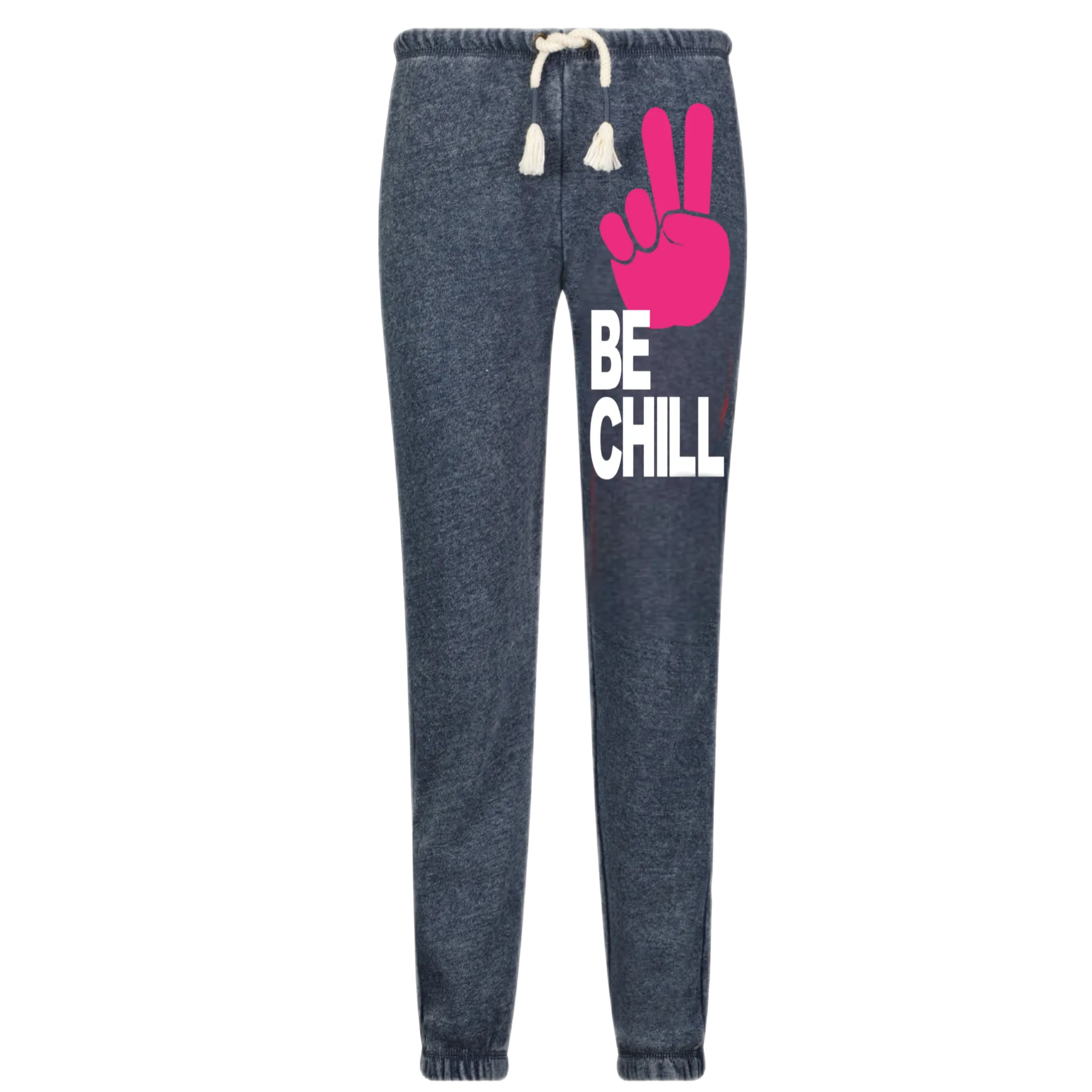 Be Chill Navy Sweatpants Sample Sale Size S,M,L