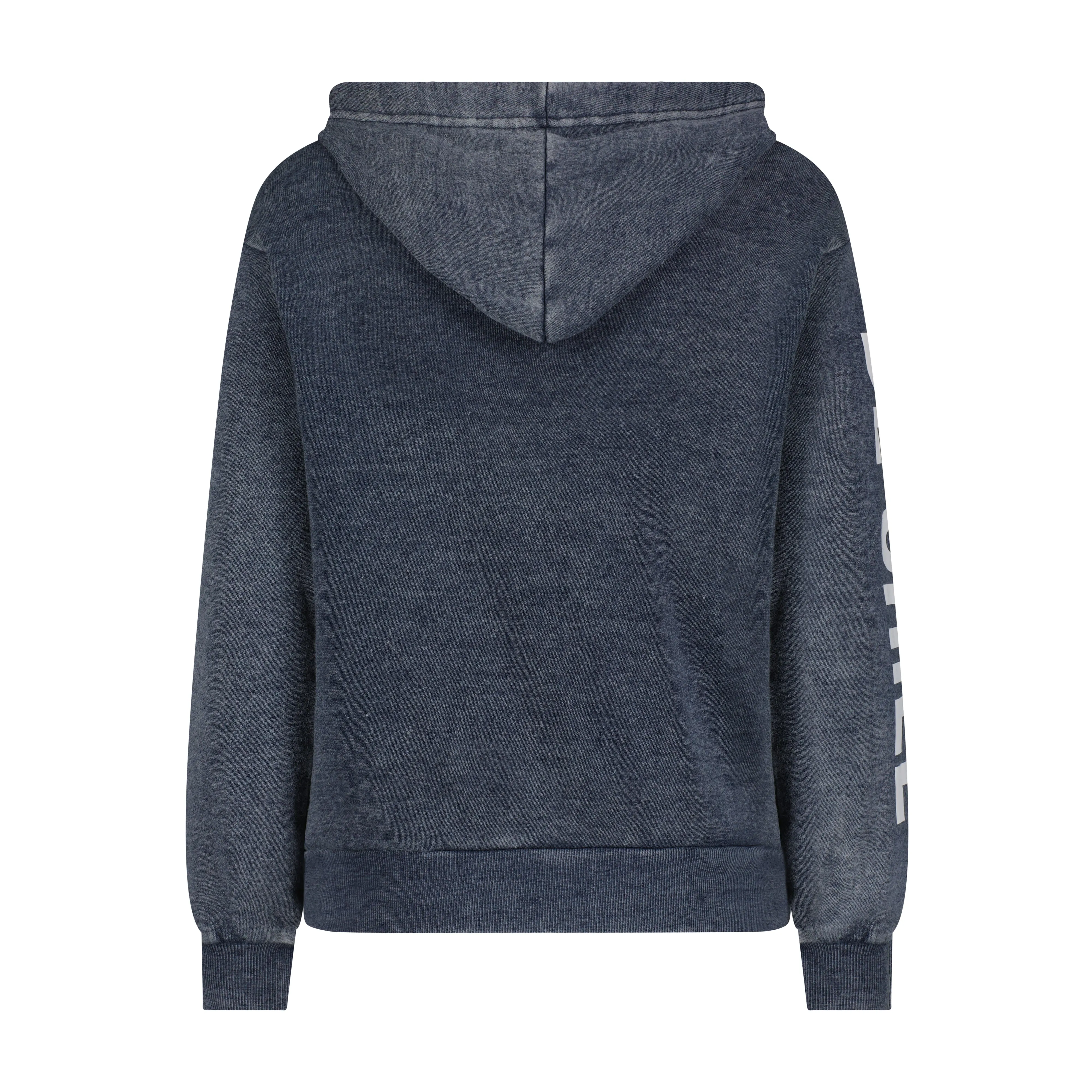 Be Chill Navy Zip Up Sweatshirt