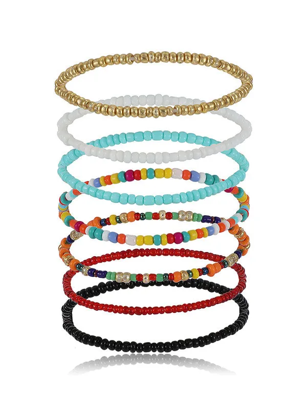 Beads Multi-Colored Bracelet Accessories