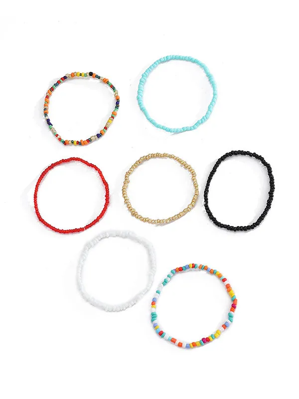 Beads Multi-Colored Bracelet Accessories