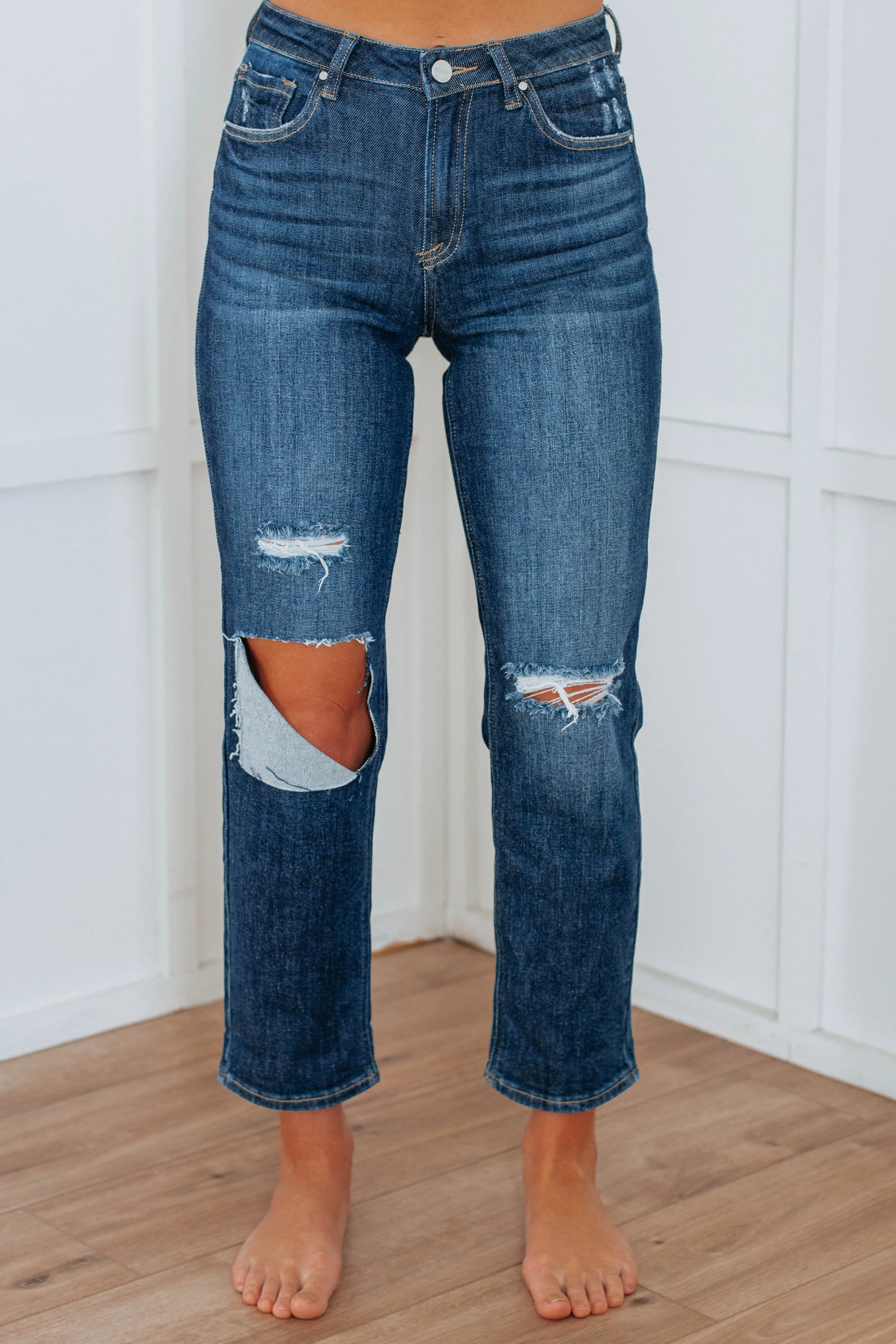 Beau Risen Jeans - Deep Blue