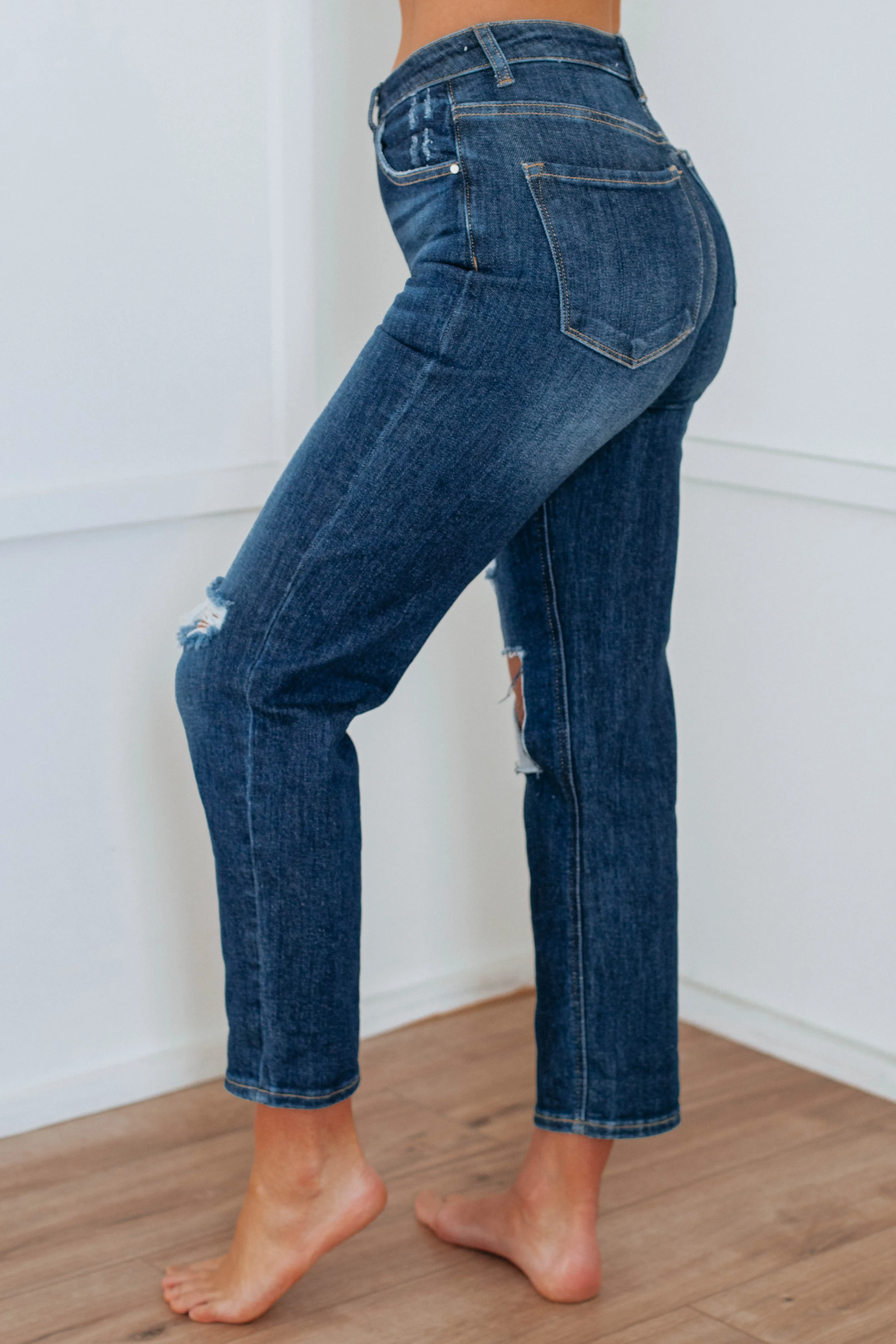 Beau Risen Jeans - Deep Blue