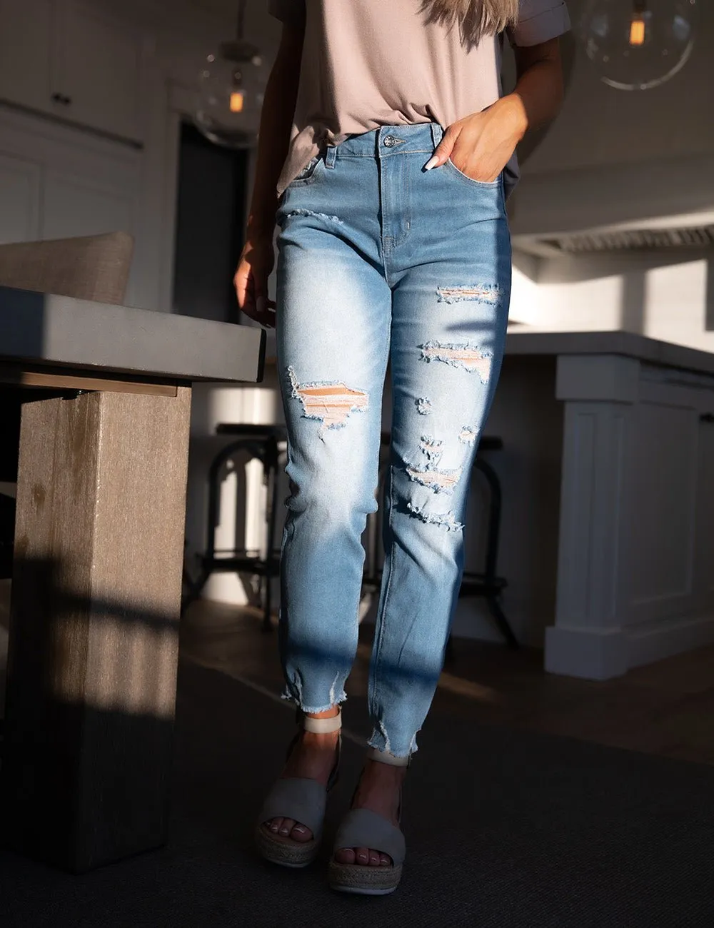 Best Distressed Boyfriend Jeans