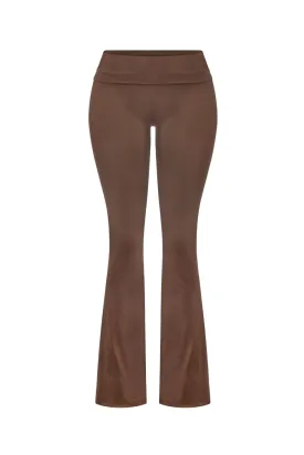 Cara Yoga Pants (Chocolate Brown)