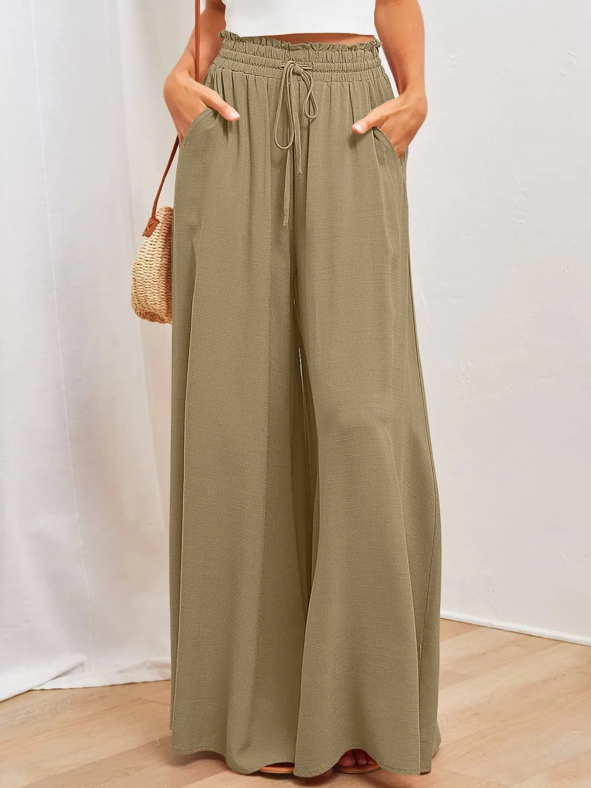 Casual Wide-Leg loose summer pants