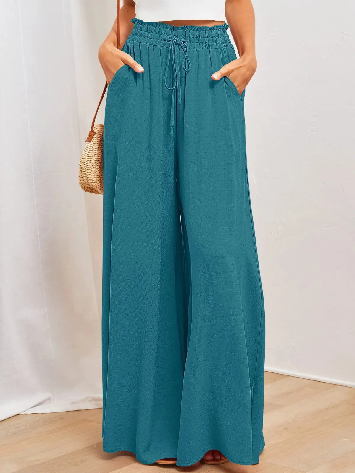 Casual Wide-Leg loose summer pants