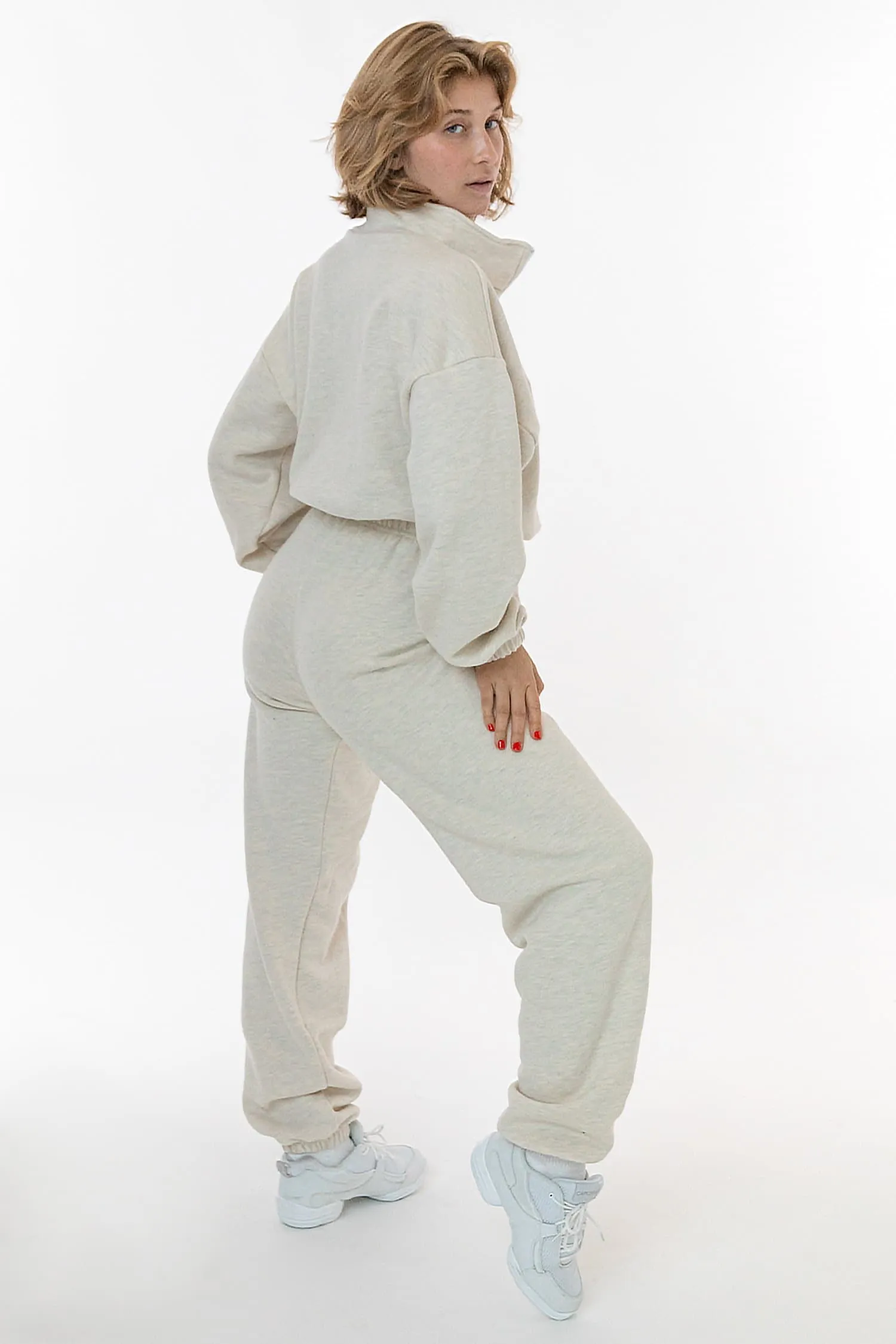 CF394 - Cotton Fleece High Waist Sweatpants