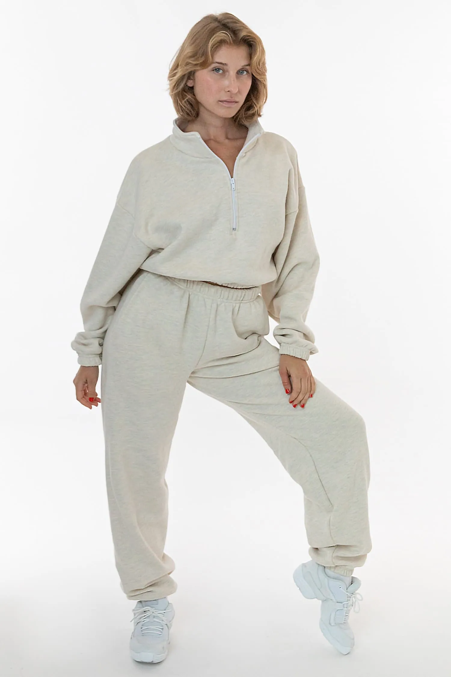 CF394 - Cotton Fleece High Waist Sweatpants