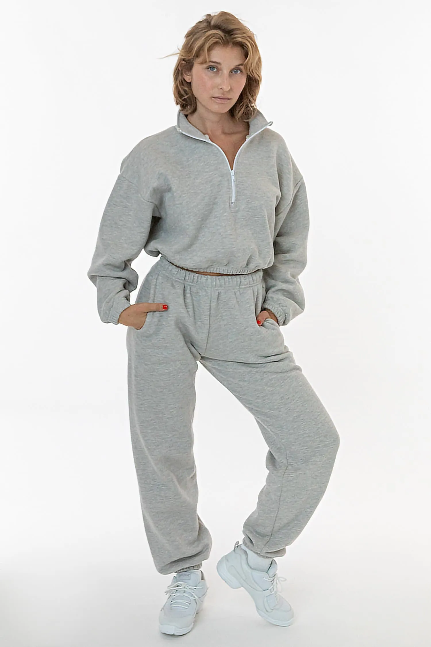 CF394 - Cotton Fleece High Waist Sweatpants