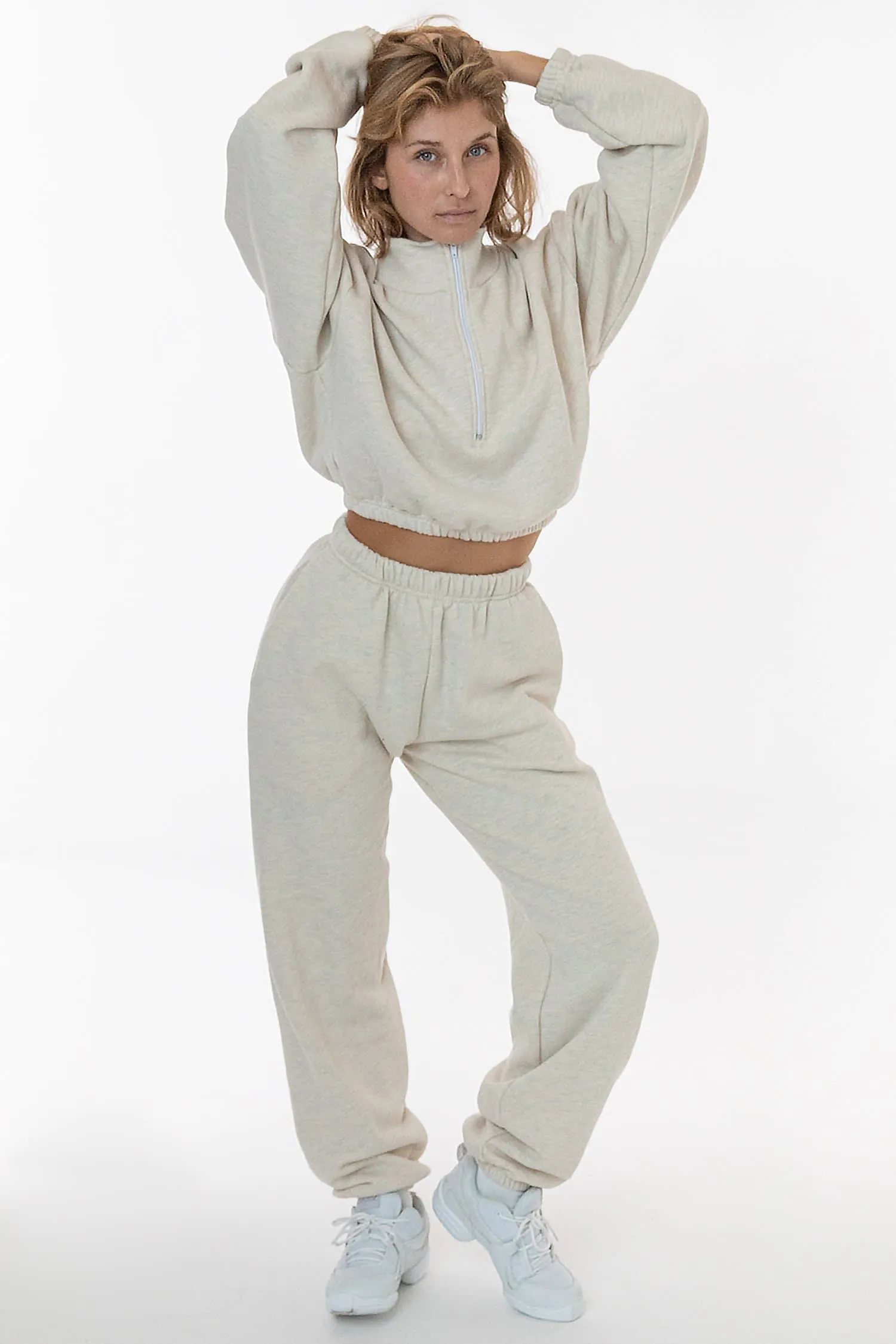 CF394 - Cotton Fleece High Waist Sweatpants