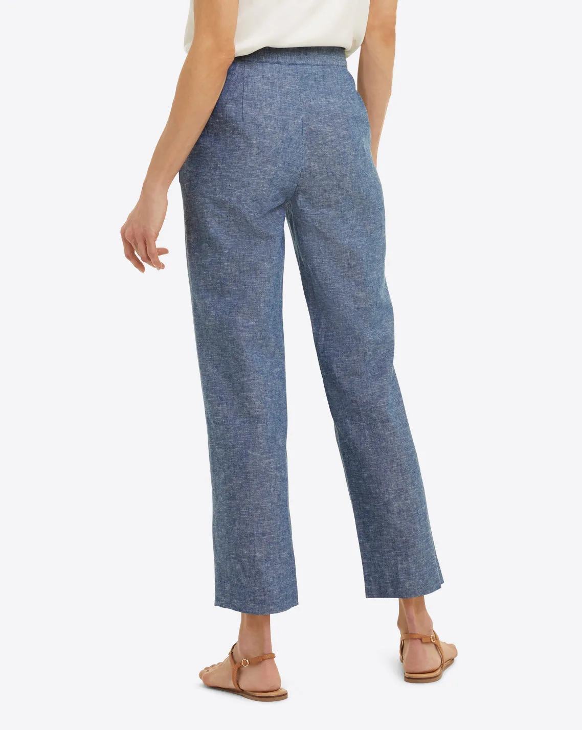 Chambray Pants