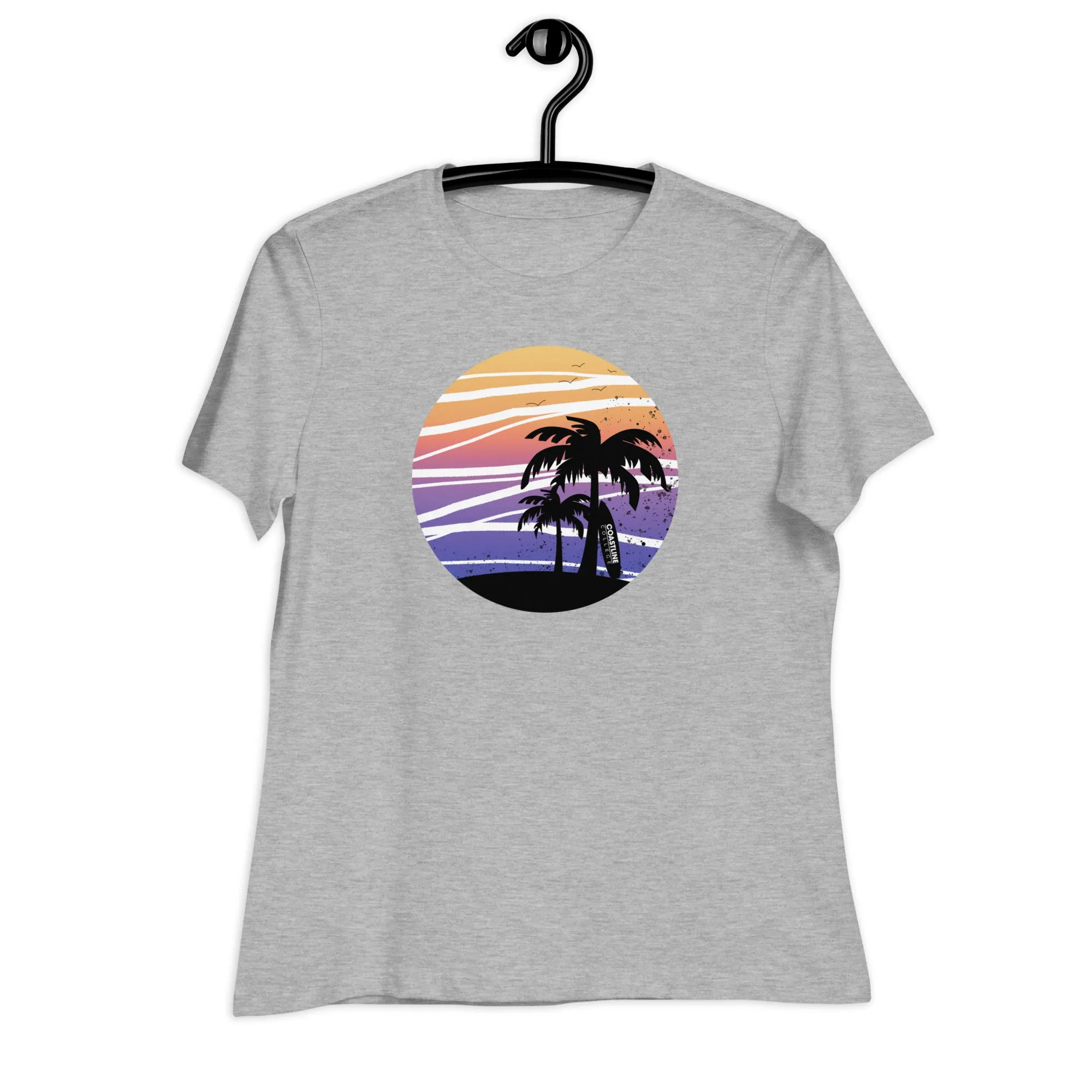 Coastline Summertime Sunset Women's Relaxed T-Shirt