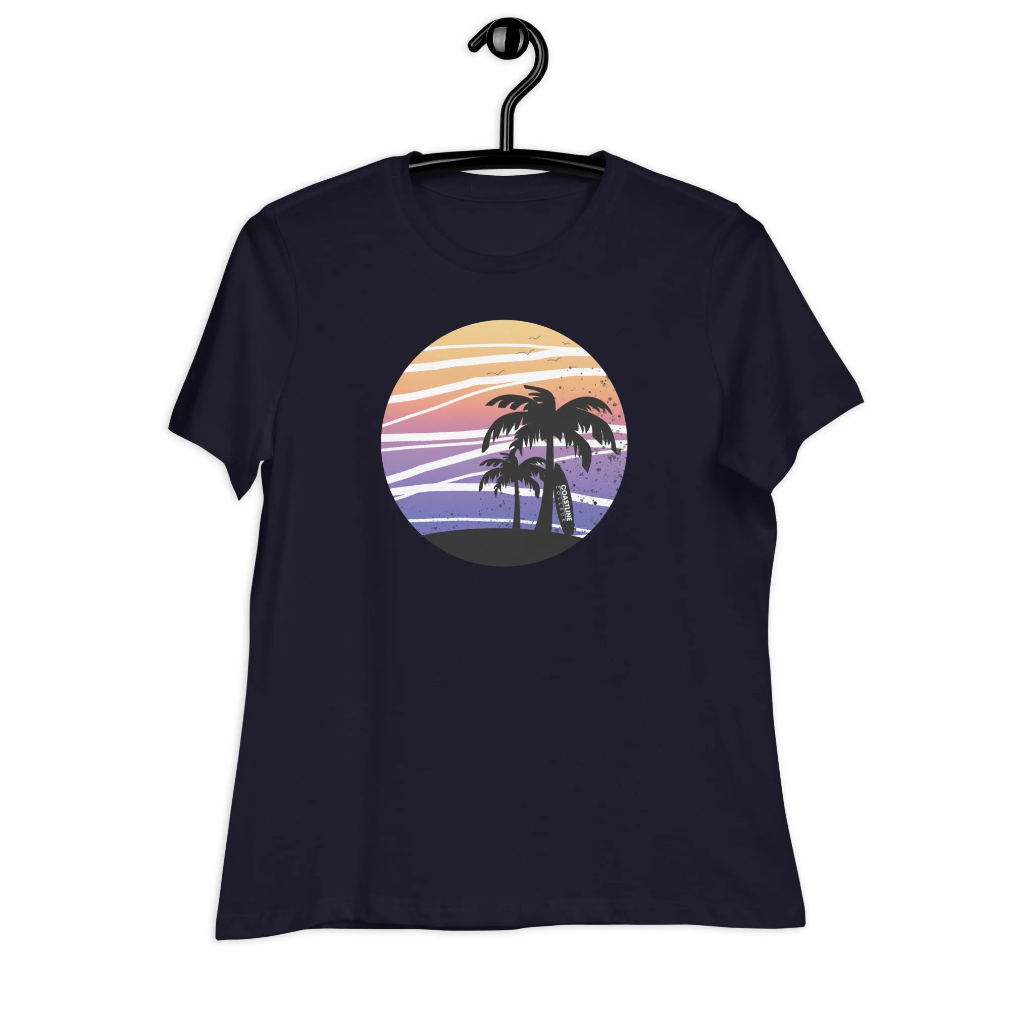 Coastline Summertime Sunset Women's Relaxed T-Shirt