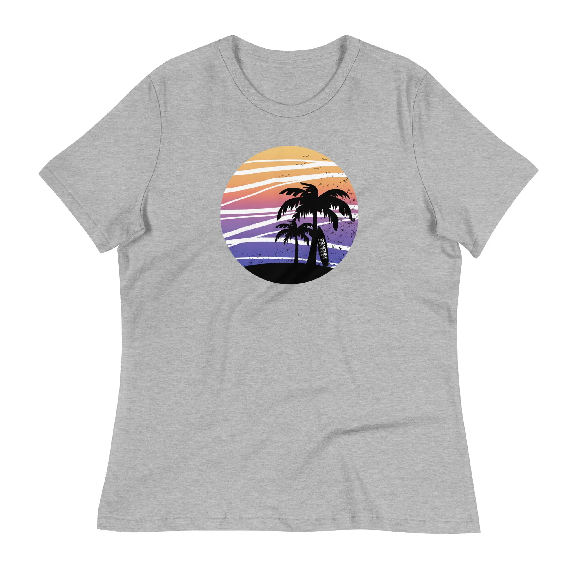 Coastline Summertime Sunset Women's Relaxed T-Shirt