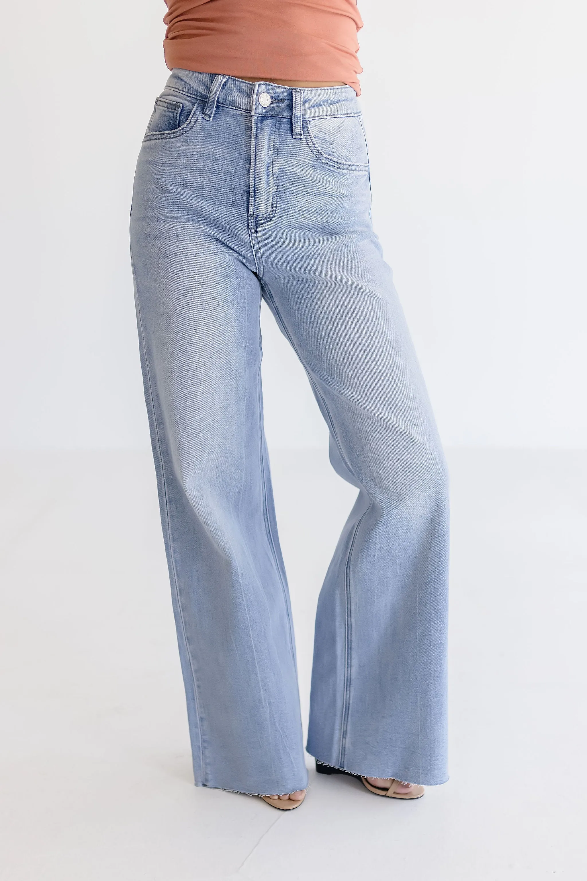 Dahlia High Rise Wide Leg Jeans