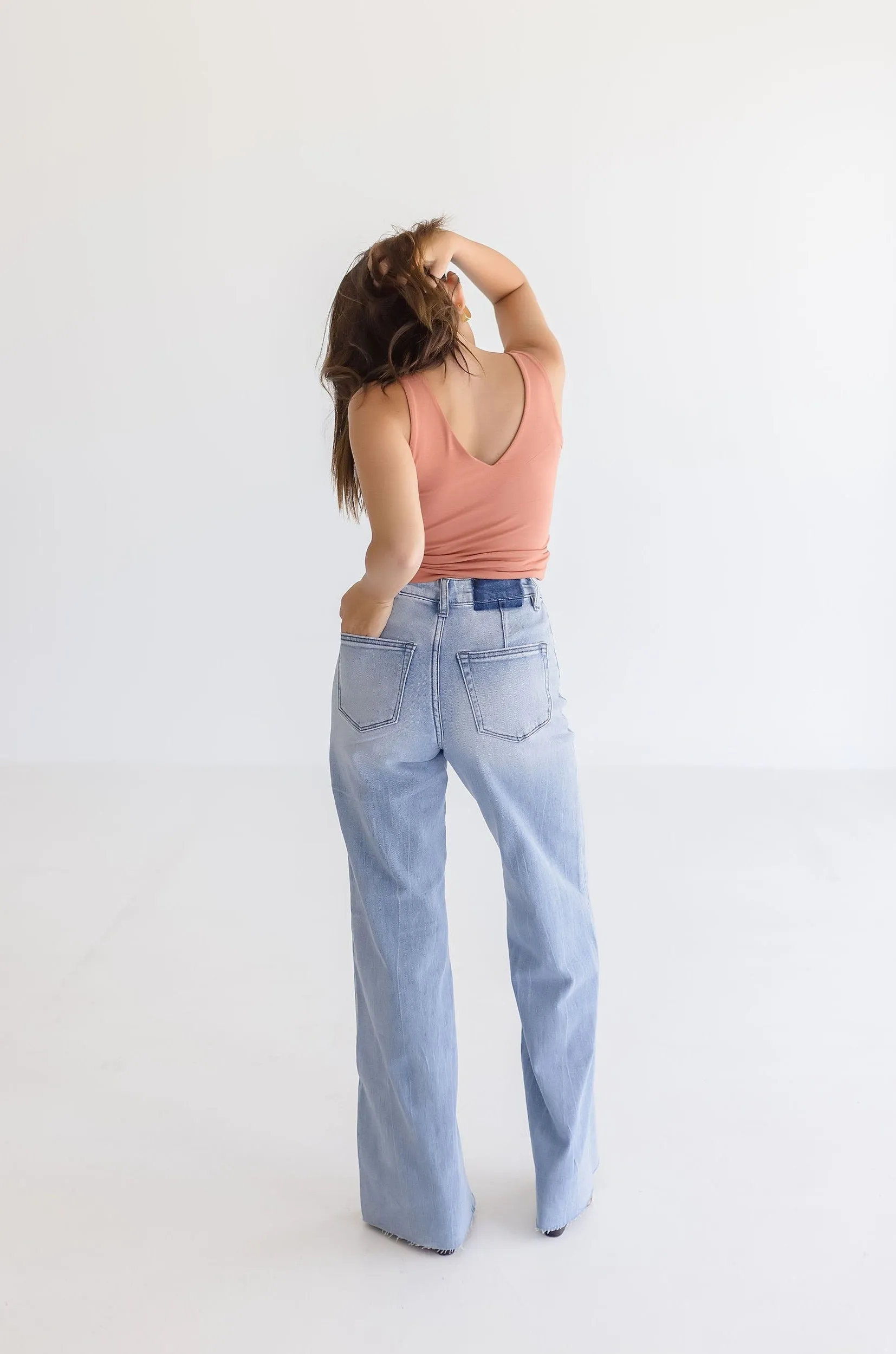 Dahlia High Rise Wide Leg Jeans