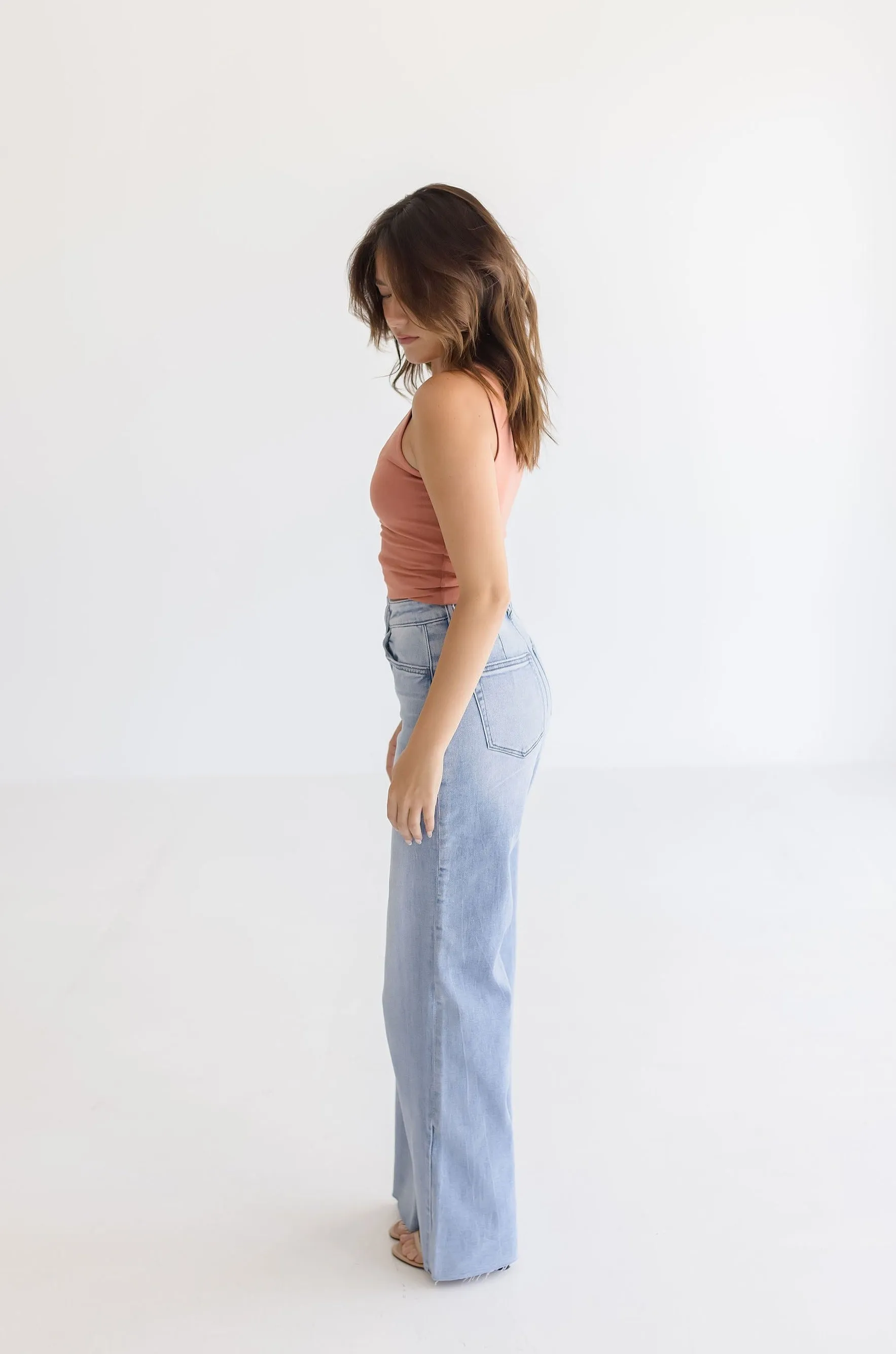 Dahlia High Rise Wide Leg Jeans