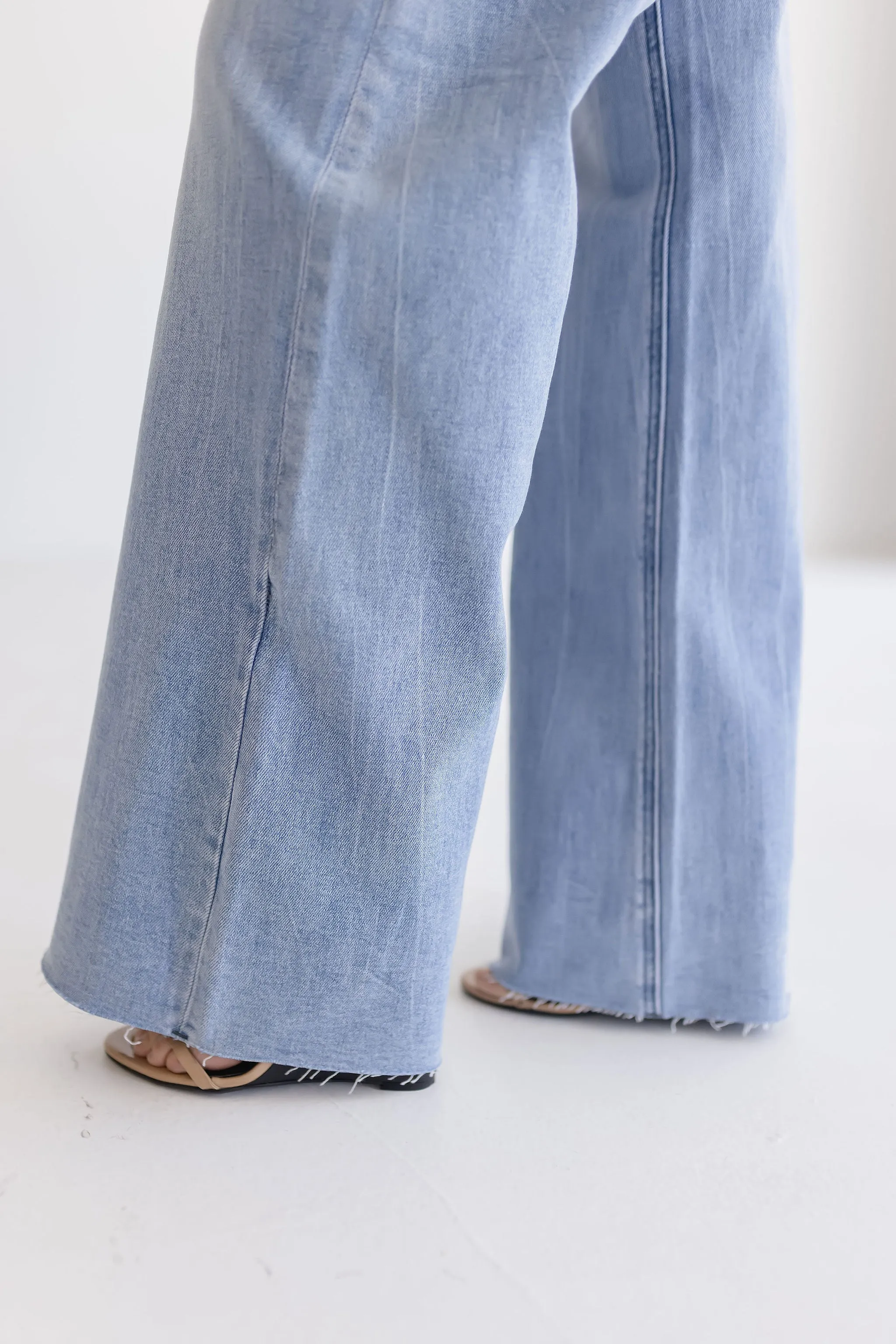 Dahlia High Rise Wide Leg Jeans