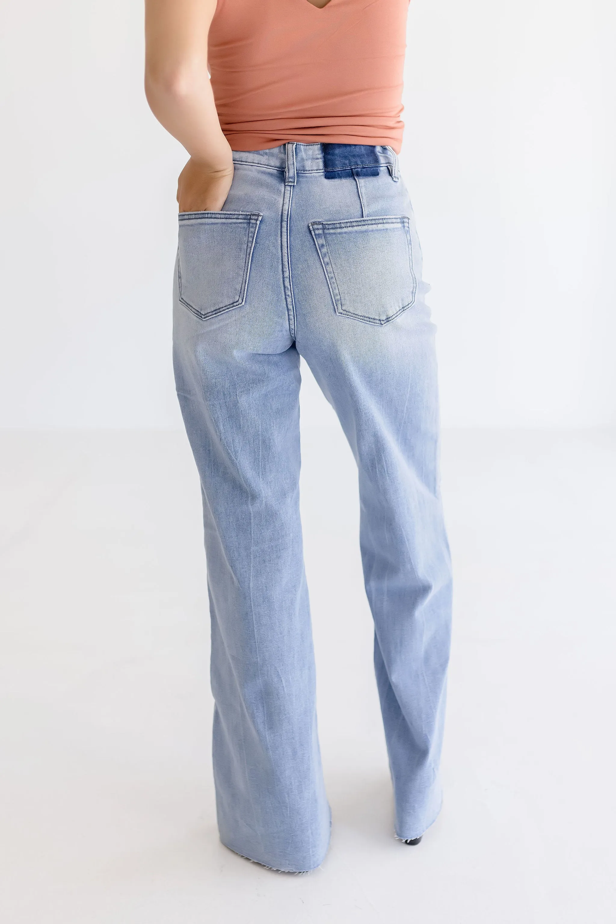 Dahlia High Rise Wide Leg Jeans