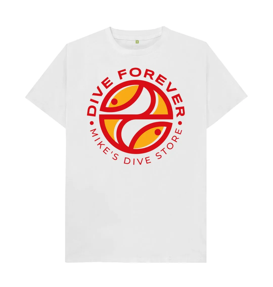 Dive Forever T-Shirt Orange Outline