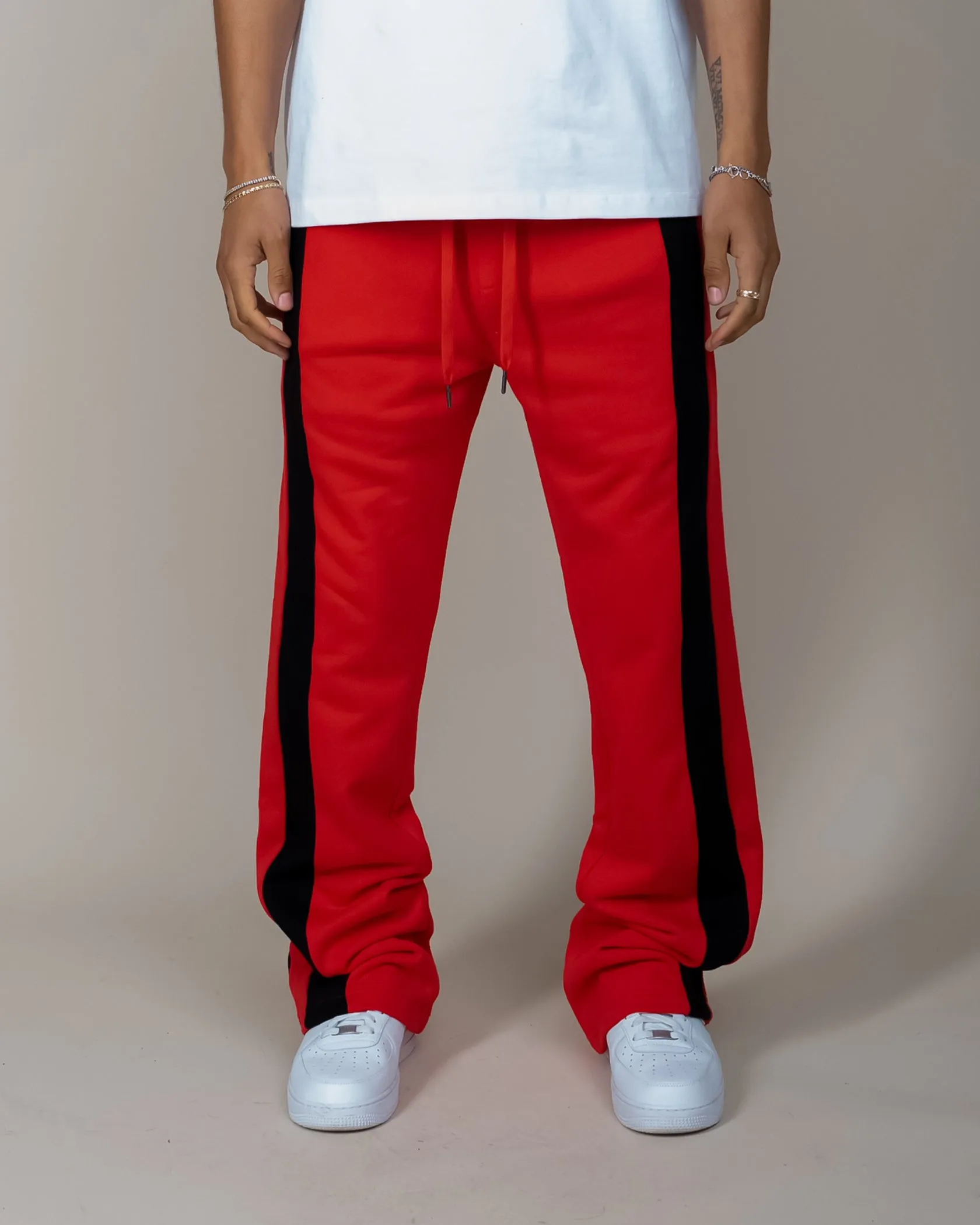 EPTM BARRY FLARE PANTS - RED