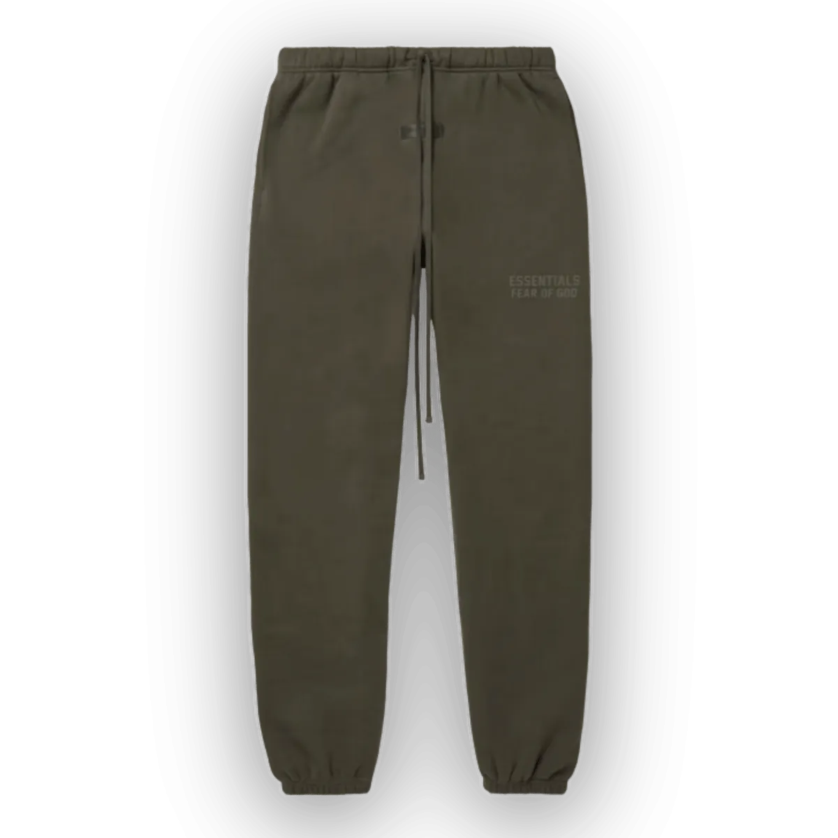 Essential Fear of God Drawstring Tapered Sweatpants - Dark Brown