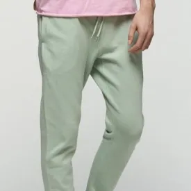 ESSENTIAL SWEATPANTS GREEN SMOKE