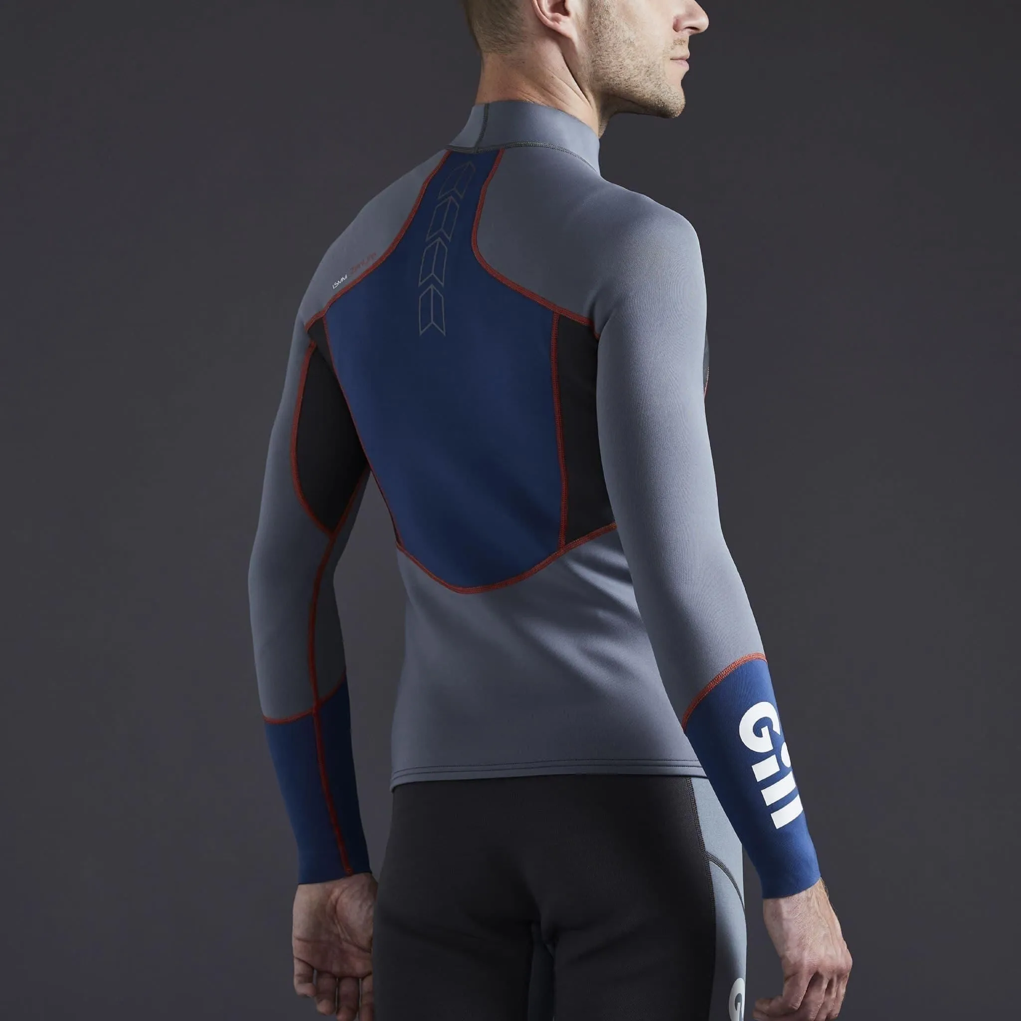 Gill Zenlite Neoprene Top Mens Steel