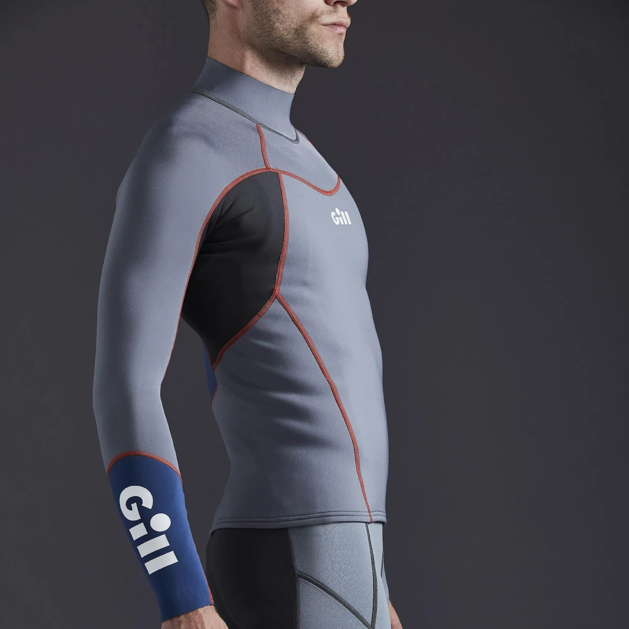 Gill Zenlite Neoprene Top Mens Steel