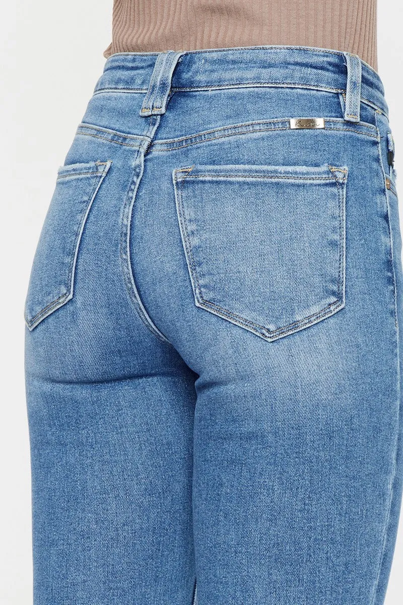 High Rise Bootcut Jeans