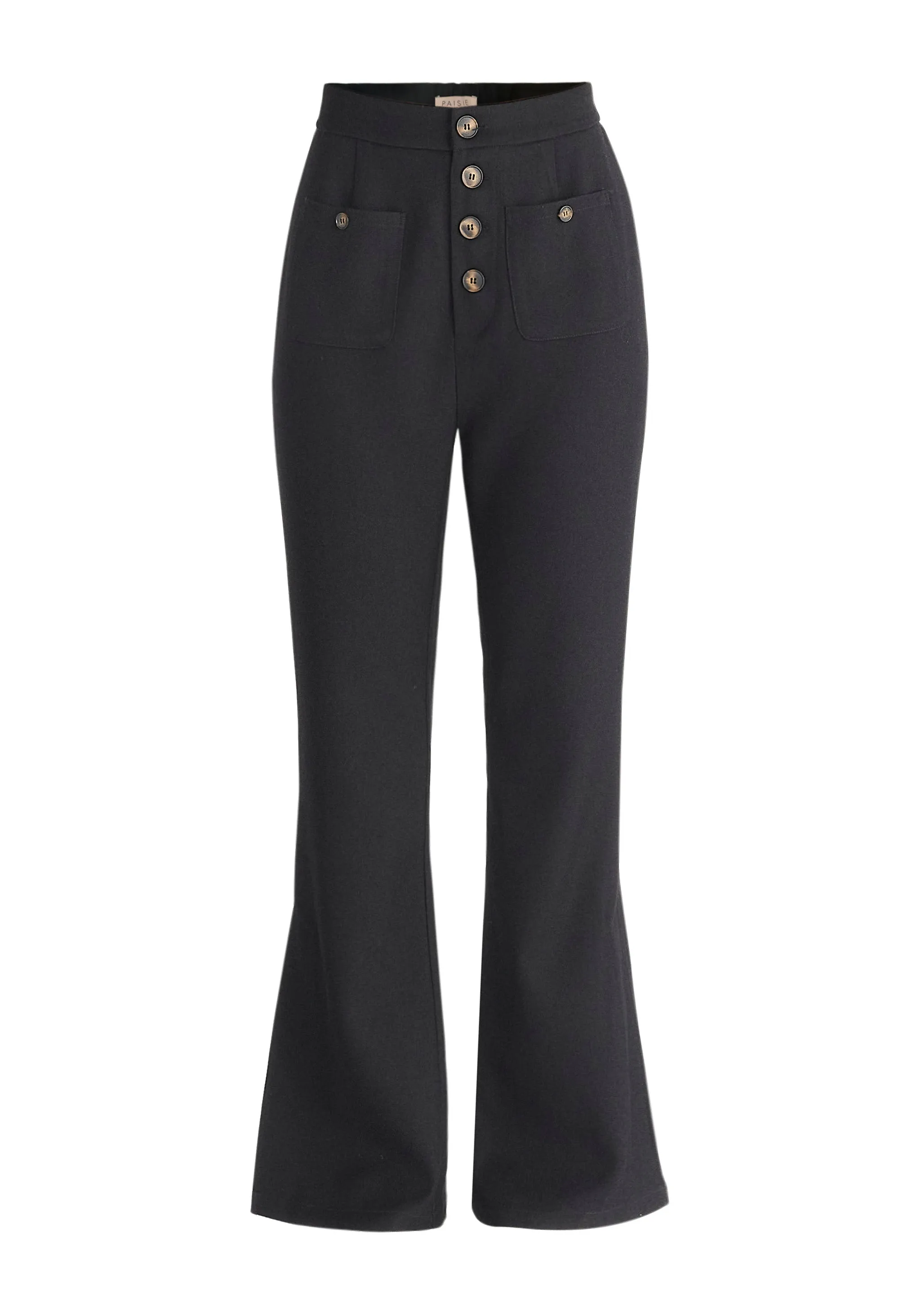 High Waist Flare Trousers