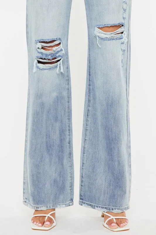 High waisted 90s Flares