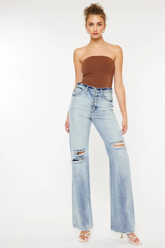 High waisted 90s Flares