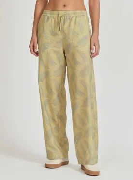 HIGH WAISTED TROUSERS IN VISCOSE